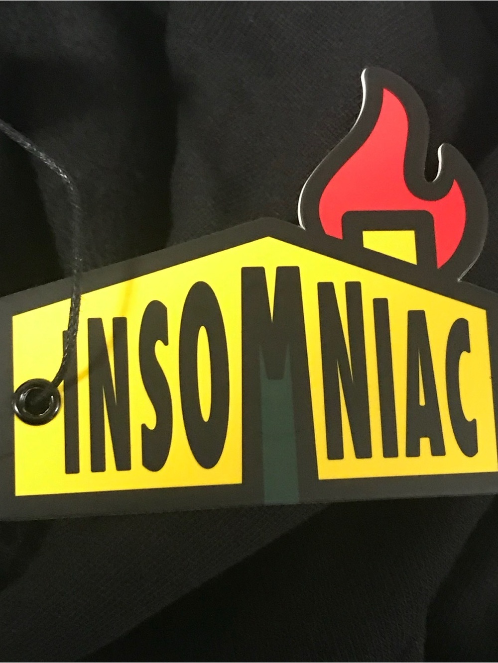 BNWT Unisex Insomniac Zip-Up Hoodie - Picture 8 of 9